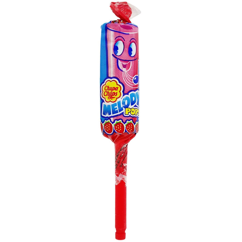 24 x Chupa Chups Melody Pops Strawberry 18GM
