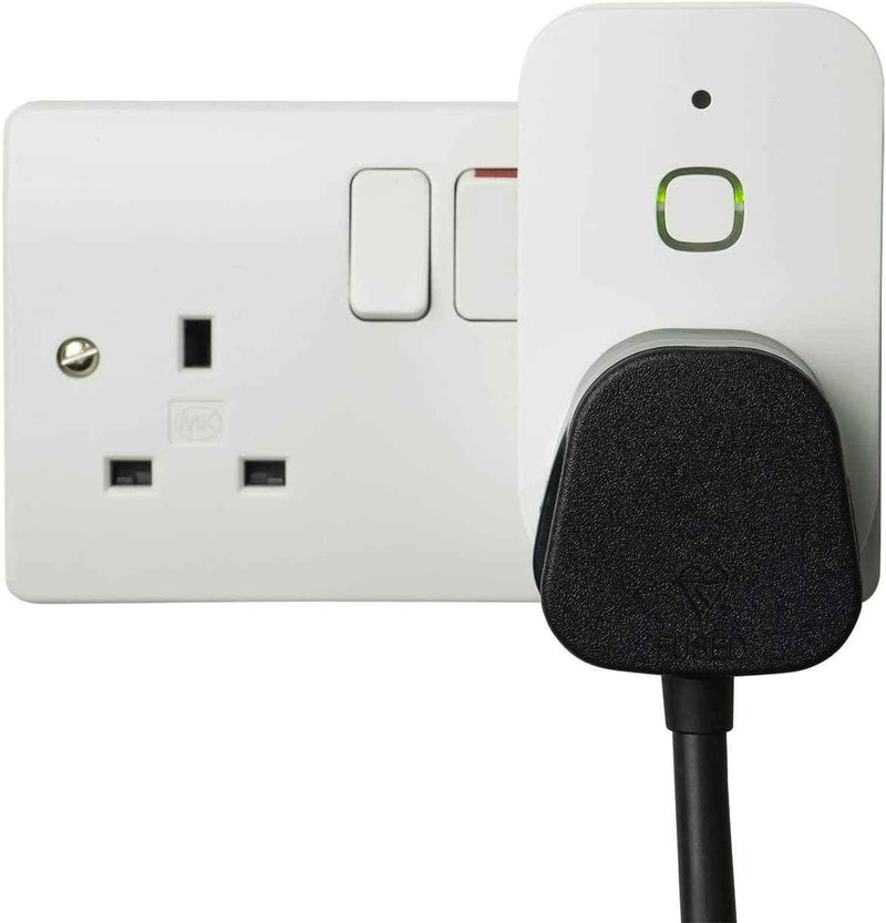 Smart Plug Wi-Fi Energy Monitoring Tuya, Alexa & Google Voice Control App Remote