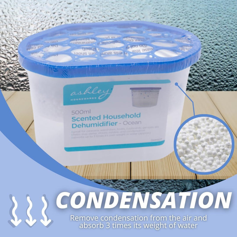 500ml Scented Dehumidifier- Pack of 10 - OCEAN