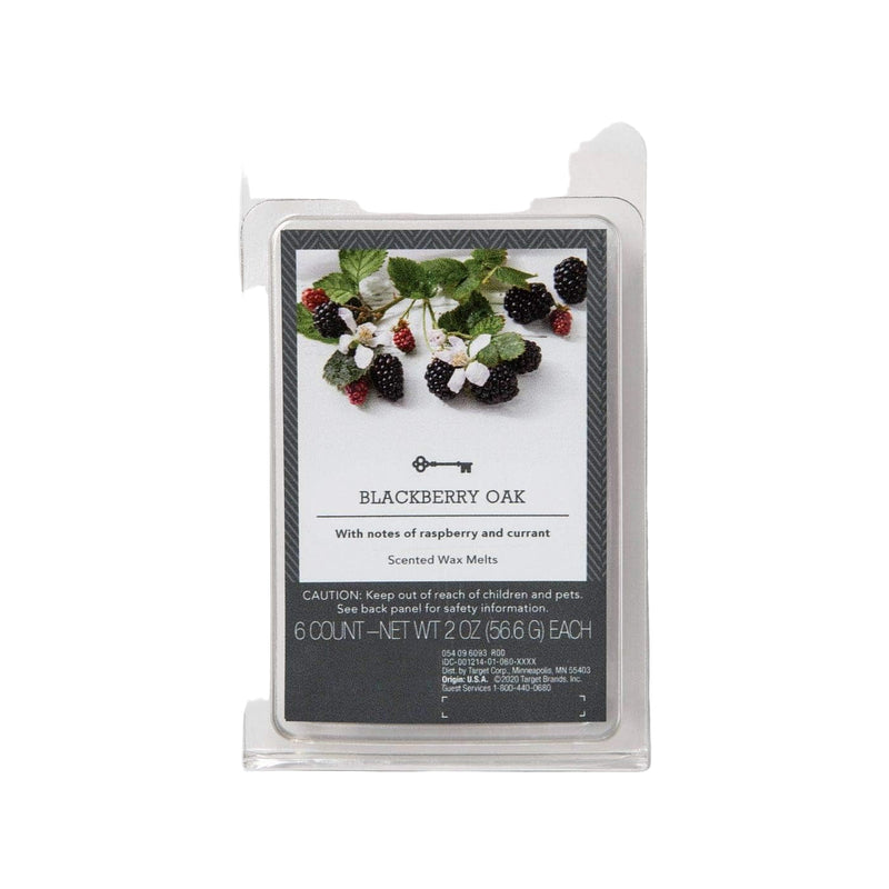 Scented Wax Melts 6cube 2oz  BlackBerry Oak
