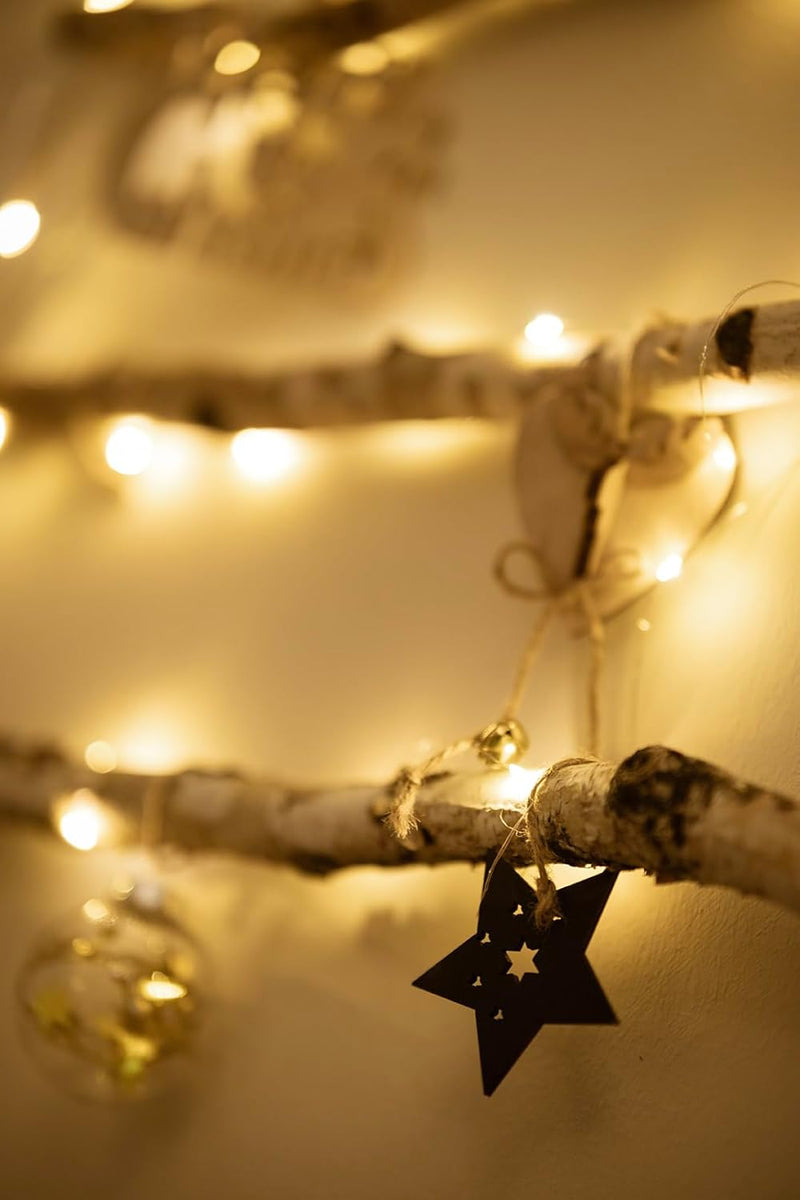 Wooden Rope Ladder Christmas Tree