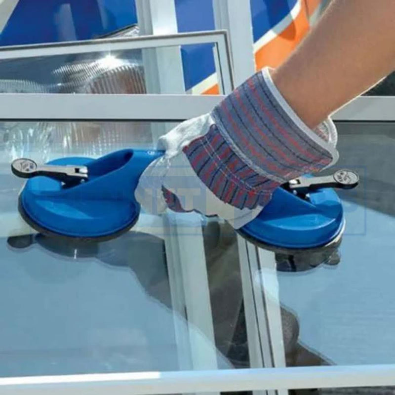 Double Suction Lifter Pad For Glass Window Mirror Metal Dent Puller 70 kg