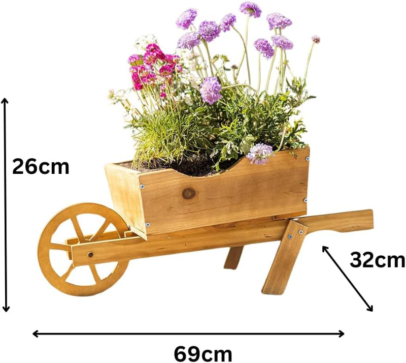 Woodland Wheelbarrow Planter