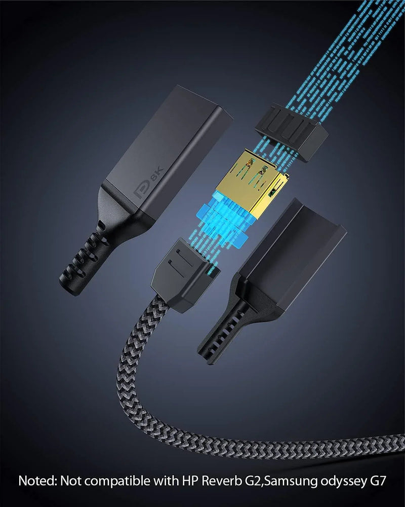 USB C to DisplayPort Adapter 8K@60Hz Thunderbolt 3 to DP Adapter HBR3 Mac & Win