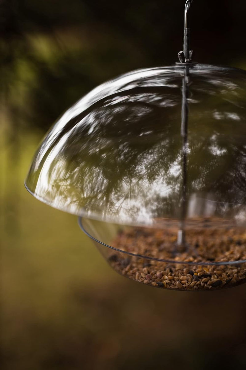 30cm Adjustable Dome Wild Bird Seed Feeder