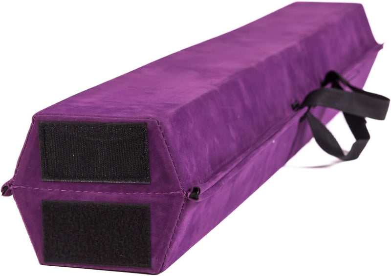 Balance Beam Gymnastics Kids 240cm Folding Foam Purple Training TINY TUMBLERS