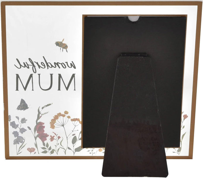 Wonderful Mum 6x4 Photo frame - The Cottage Garden