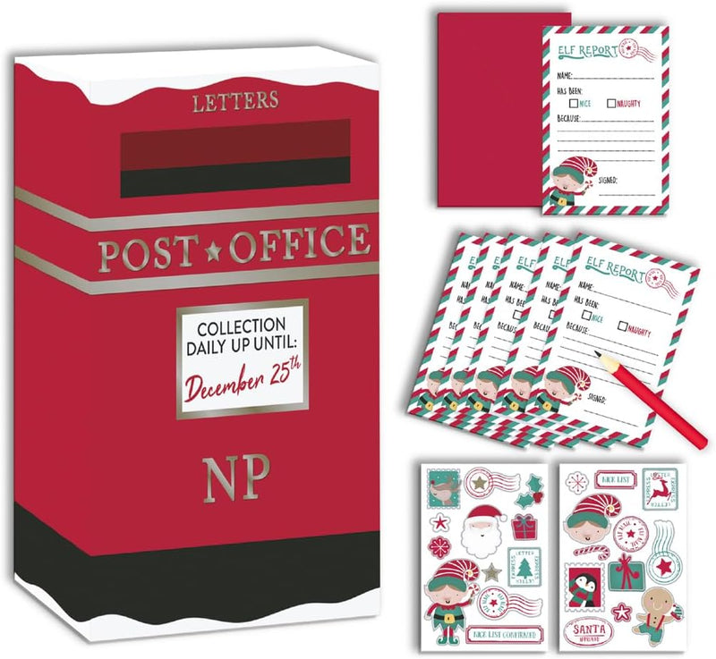 Elf Report Post box  pack