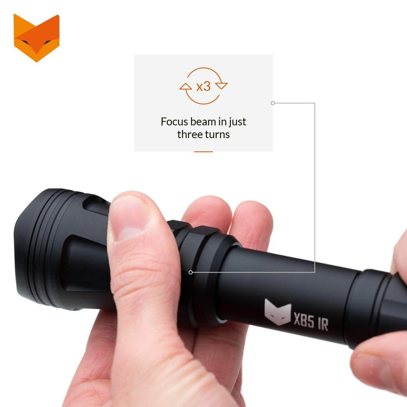 Refurbished Nightfox XB5 850nm Infrared LED Flashlight