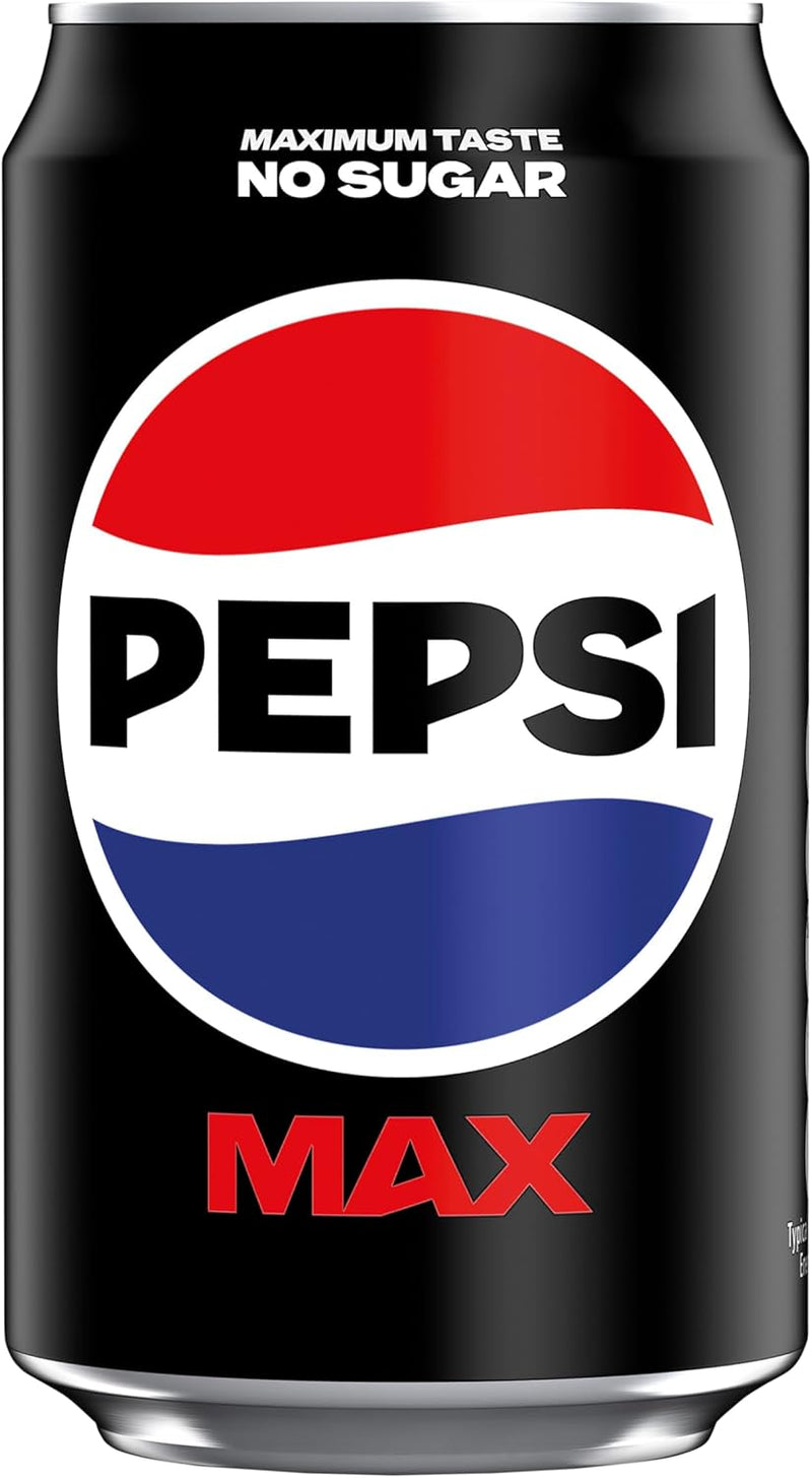 24 x Pepsi Max Can 330Ml