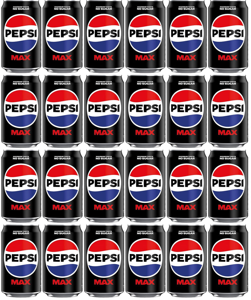 24 x Pepsi Max Can 330Ml