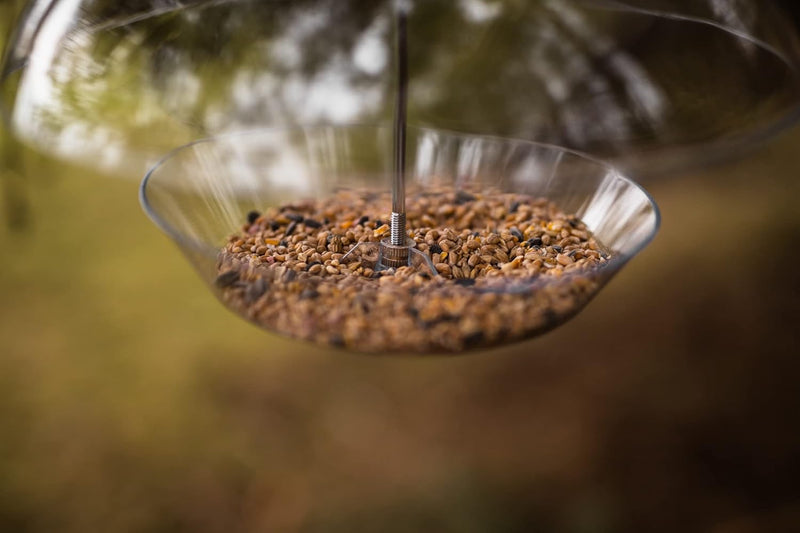 30cm Adjustable Dome Wild Bird Seed Feeder