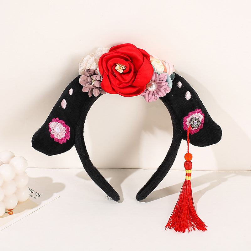 Chinese-Style Princess Tassel Headband