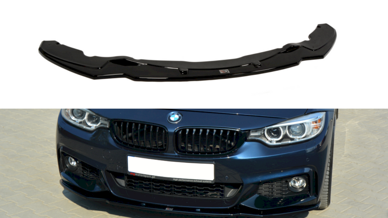 Maxton Design - Front Splitter V.1 BMW 4 Coupe / Gran Coupe / Cabrio M-Pack F32 / F36 / F33
