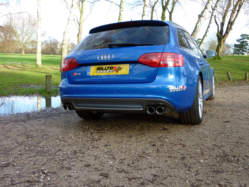Milltek Sport - Cat Back Exhaust (Multiple Options) Audi S4 B8 3.0 V6