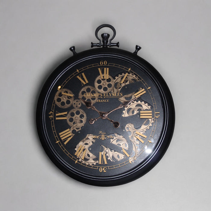 61.5CM WALL CLOCK - Champ Elysees design