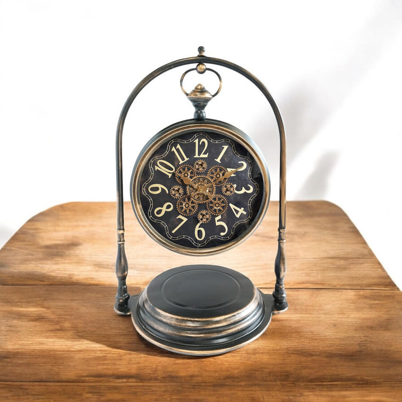 67CM Gear Clock - L35 x W45 x H67 cm