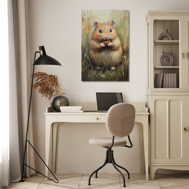 Hamster's Harvest Canvas