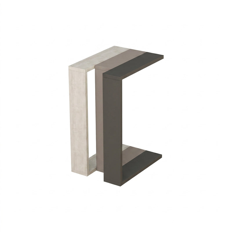Muju Modern C Shape Table Multipurpose H 57cm
