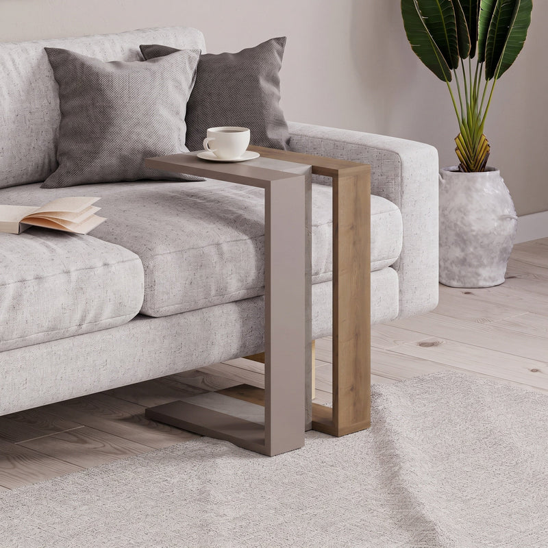 Muju Modern C Shape Table Multipurpose H 57cm