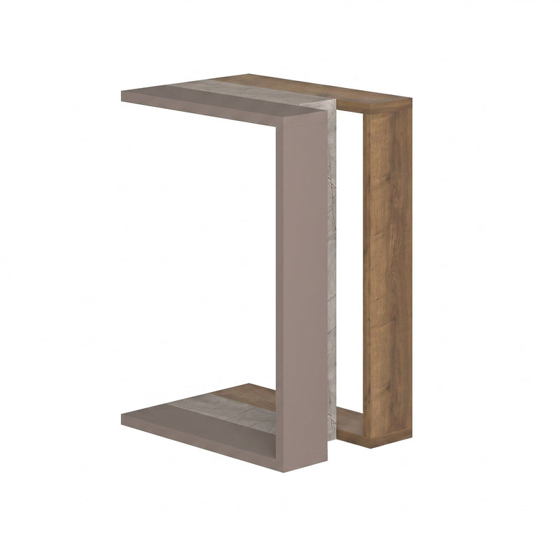 Muju Modern C Shape Table Multipurpose H 57cm