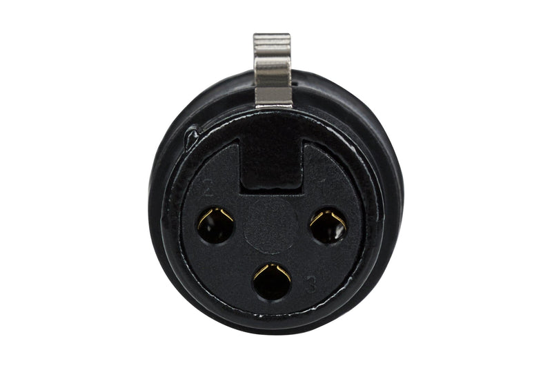 ProSound XLR Female Connector Gold Plated Copper Contacts Zinc Shell