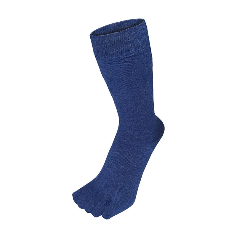 1 Pack Mens & Ladies Outdoor Wool Mid Calf Toe Socks