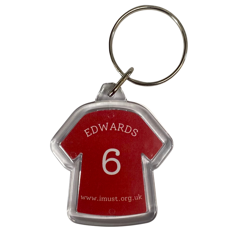Duncan Edwards Player Keyring