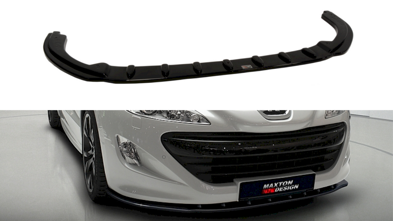 Maxton Design - FRONT SPLITTER V.1 PEUGEOT RCZ (2010-12)