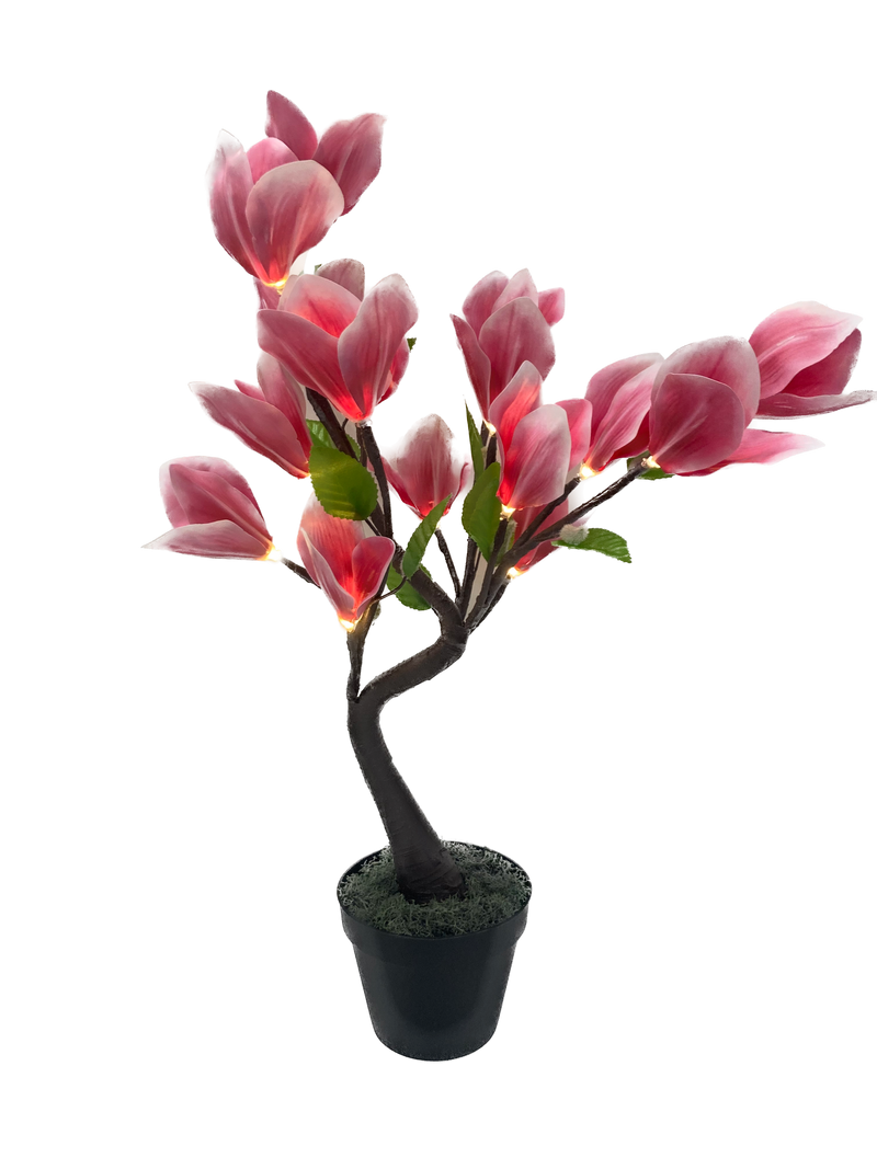 Pink Lily Tree Lamp
