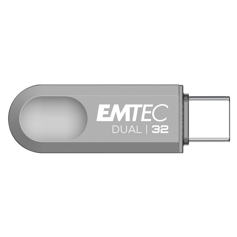EMTEC 32GB Dual USB-A 3.2 / USB-C D280 Flash Drive