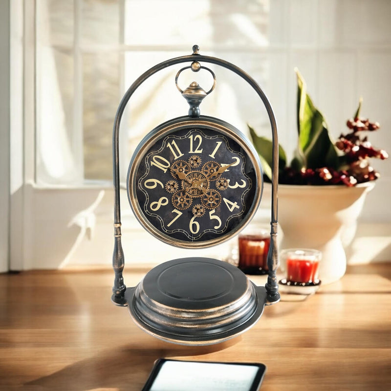 67CM Gear Clock - L35 x W45 x H67 cm