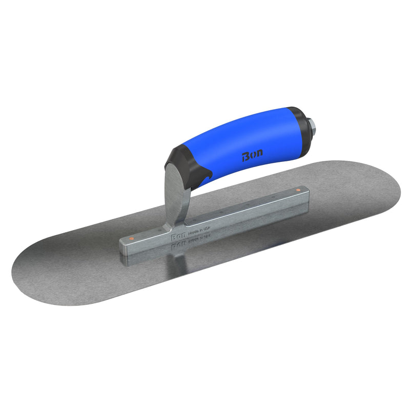 Bon Tool Carbon Steel Pool Trowel - Comfort Wave Handle