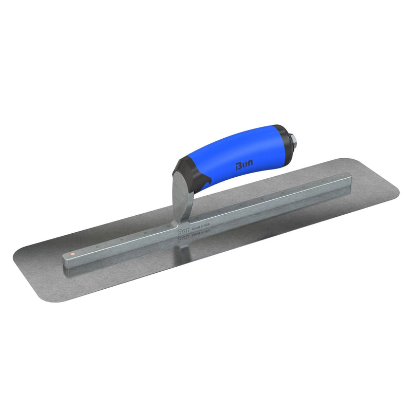 Bon Tool Carbon Steel Silo Trowel - Camel Back Wood Handle