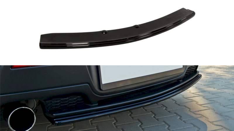 Maxton Design - Central Rear Splitter Mazda 3 MPS Mk1 US-Spec Version