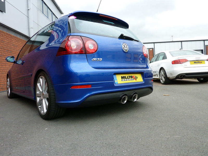 Milltek Sport - Cat Back Exhaust (Multiple Options) VW Golf MK5 R32 V6