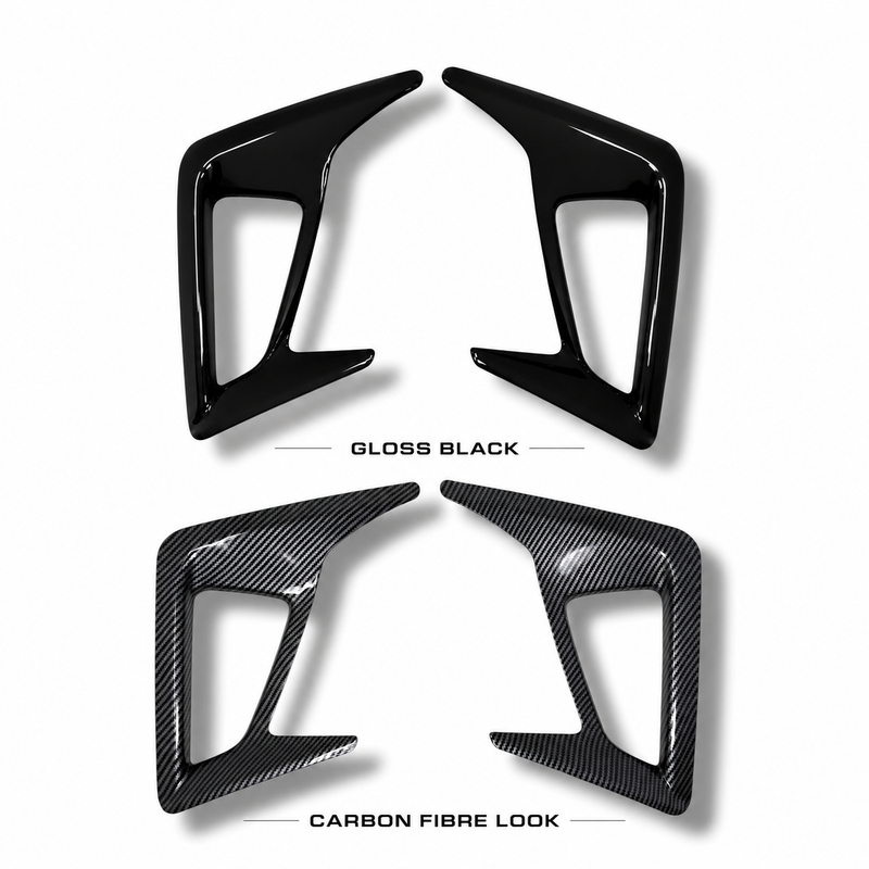 Carbon Fibre Look Rear Bumper Reflector Surround for MK4 / MK4.5 Focus | CEUK