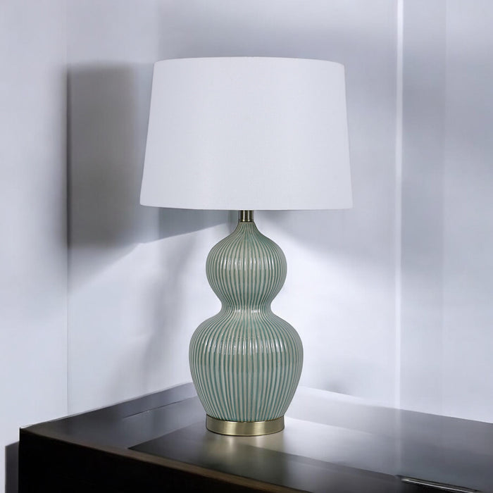 39CM LAMP AND SHADE