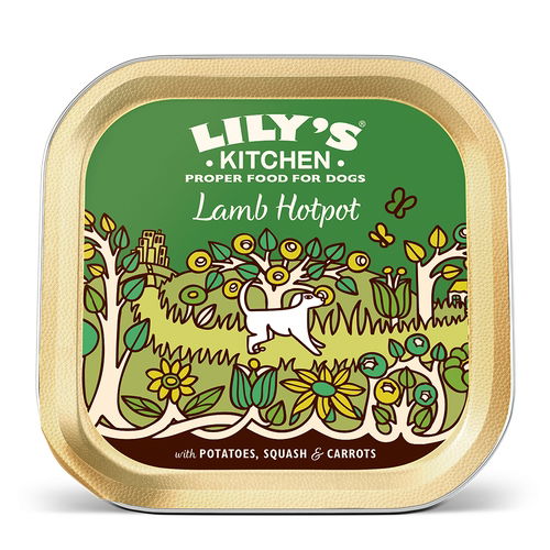 Lily's Kitchen Wet Dog Tray Lamb Hotpot 150g - Case of 10