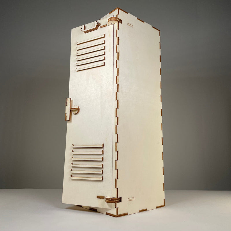 School Locker - Flatpack Model Kit