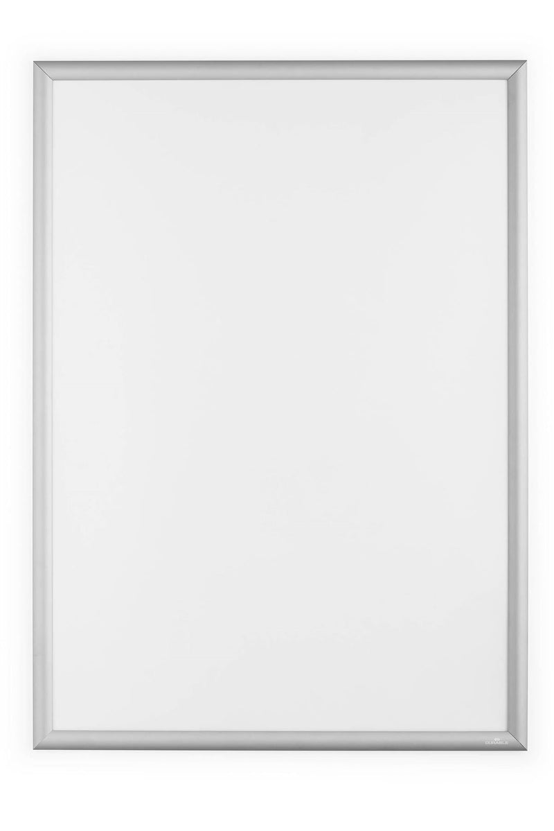 Durable Outdoor Snap Frame Weatherproof Poster Holder Notice Board | A1 Silver