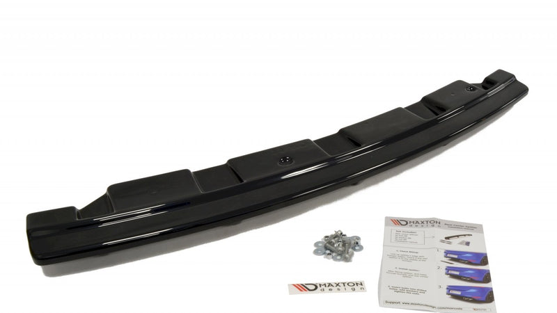 Maxton Design - CENTRAL REAR SPLITTER BMW 5 F11 M-PACK (FITS TWO SINGLE EXHAUST ENDS)