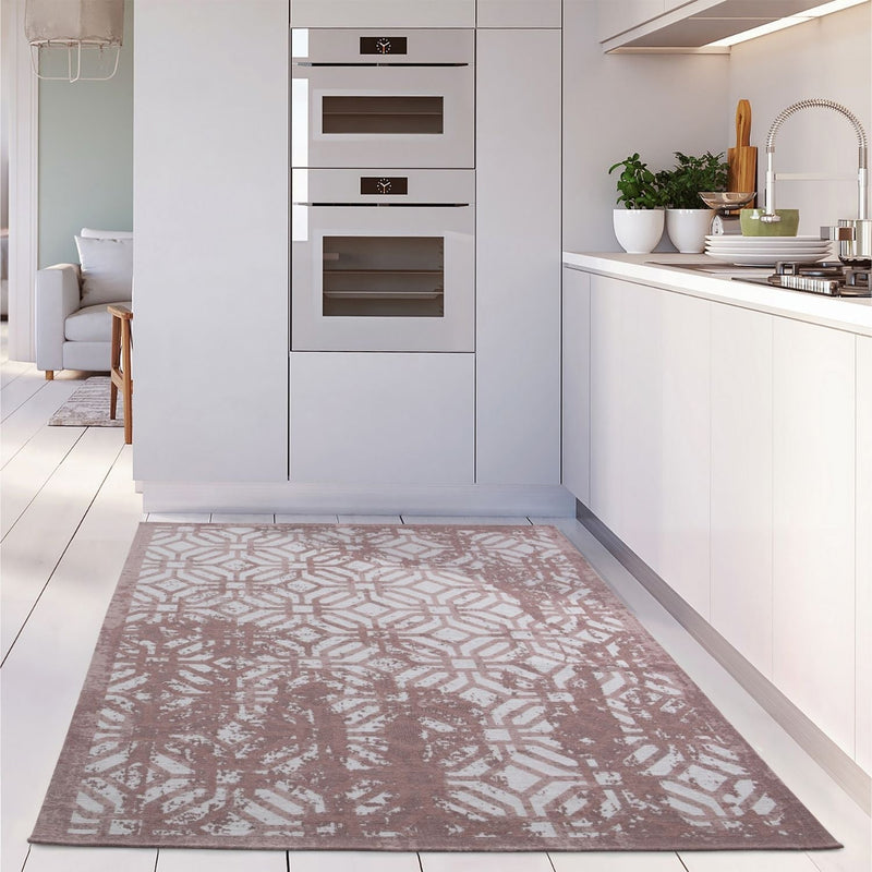Washable Rug Carina Pink | 6933