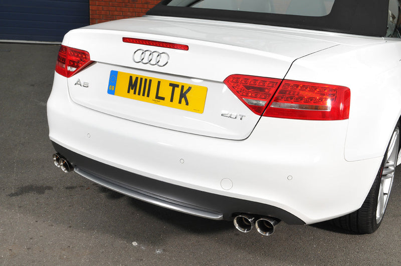 Milltek Sport - Cat Back Exhaust (Multiple Options) Audi A5 B8 (8T) Cabriolet & Coupe