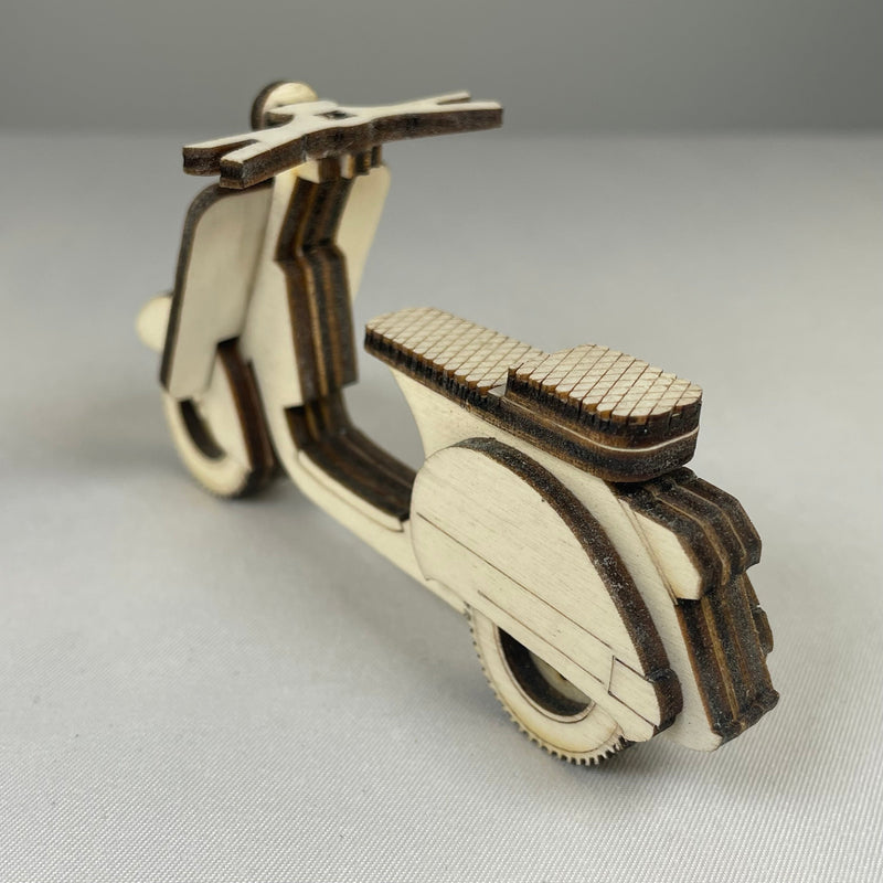 Retro Scooter Bauble - Handmade Ornament
