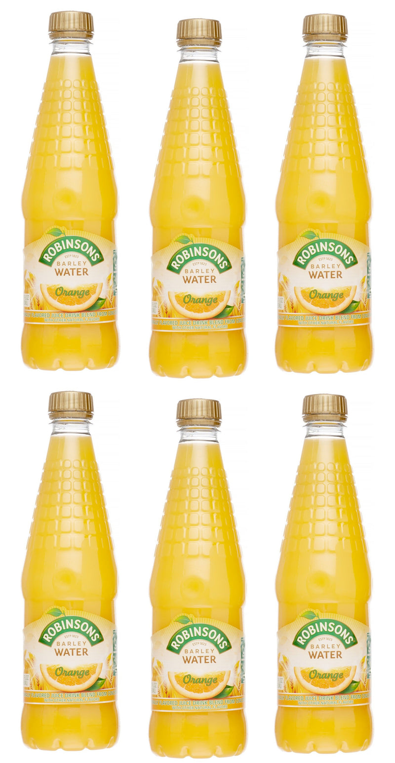 6 x Robinsons Orange Barley 850Ml