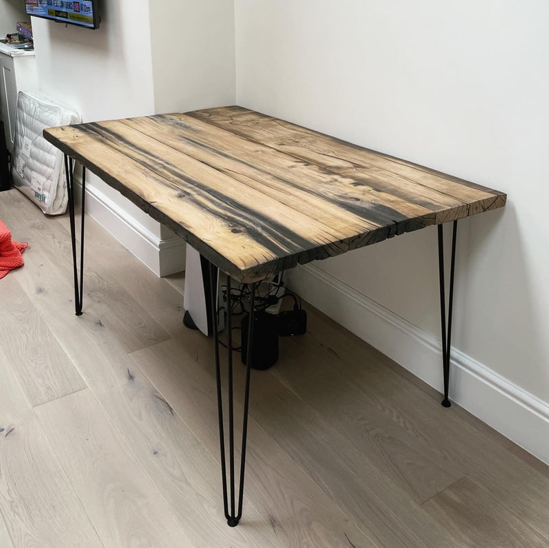 Reclaimed Plymouth Dry Dock Oak Table | Dining Table, Desk or Bench - Made to Measure