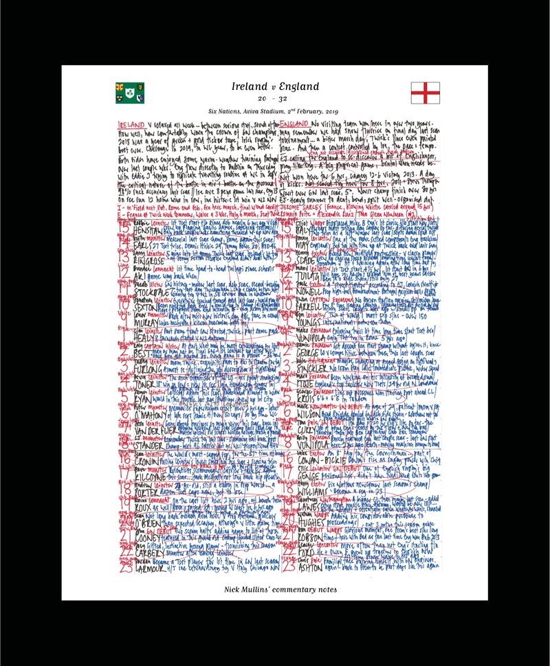 Ireland v England, Six Nations Feb 2019 - Nick Mullins