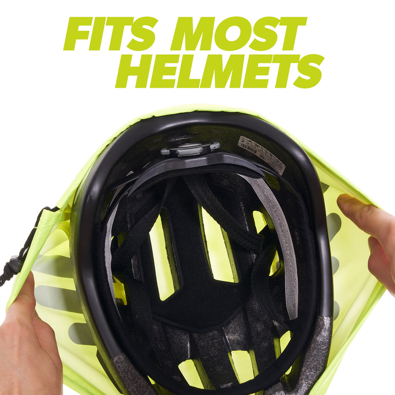 BTR Waterproof Hi Vis Cycling Helmet Cover