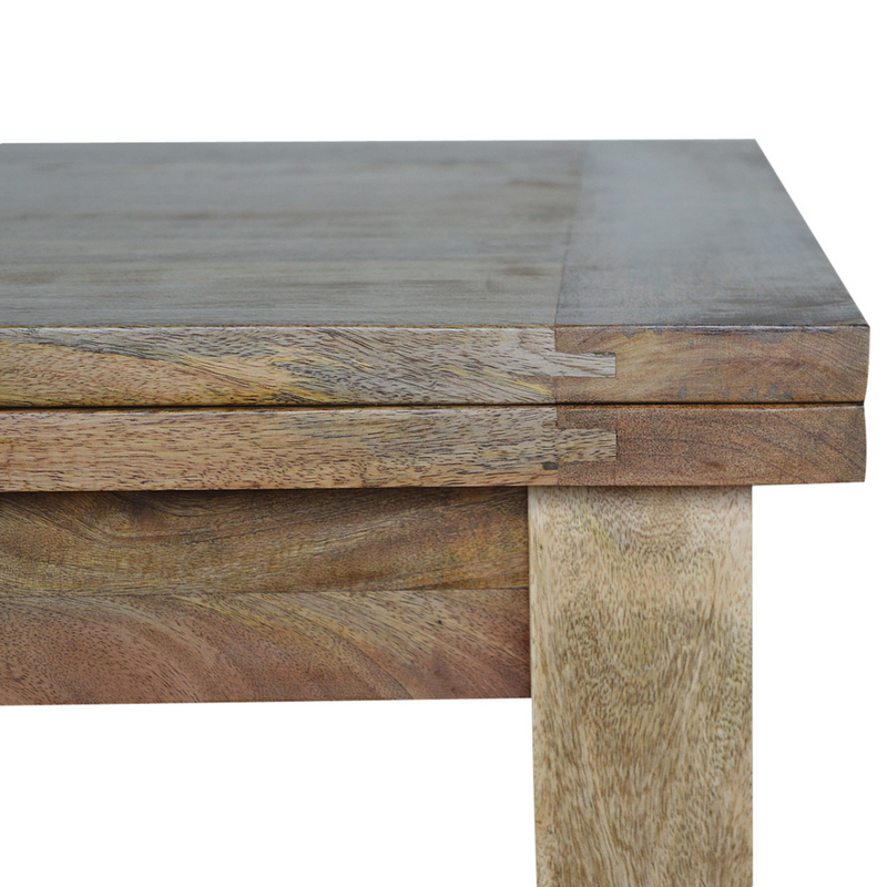 Artisan Furniture Solid Wood Extendable Butterfly Dining Table